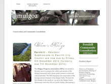 Tablet Screenshot of mulgoaprogress.com.au